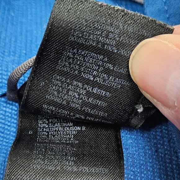 The North Face Apex Lightweight Full Zip Jacket Blue/Gray L - Picture 5 of 11